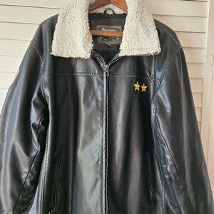 Whispering Smith Faux Leather Men's Jacket